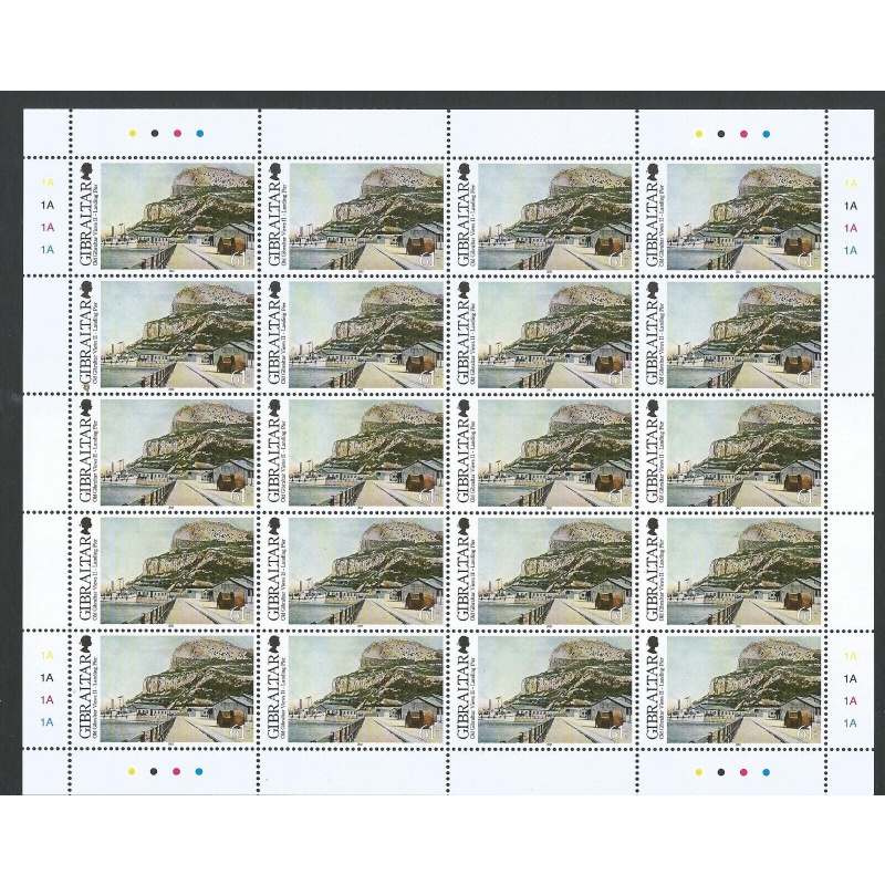 Gibralta Sg1470 - 1474 - Full set in Full sheets 2012 Cat 341+ MNH