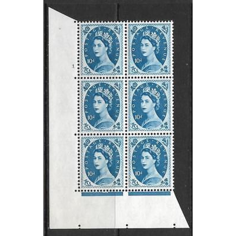 10d Wilding Multi Crown on Cream Cyl 1 No Dot perf A(E I) UNMOUNTED MINT