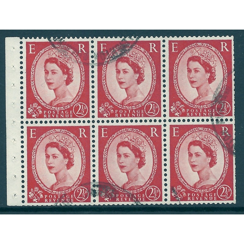 SB81d 2d Wilding Edward variety - Swans Head R. 2 1 UNMOUNTED MINT MNH