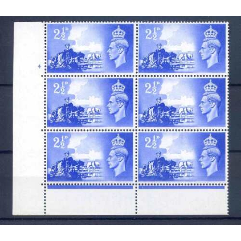 SGC2 2 1 2d Channel Islands Liberation Cylinder 4 No Dot E P Unmounted Mint Blk