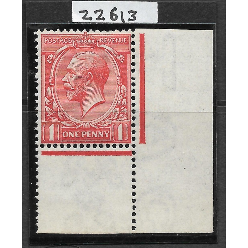 N16(-) Unlisted 1d Pale Bright Vermilion with cert UNMOUNTED MINT