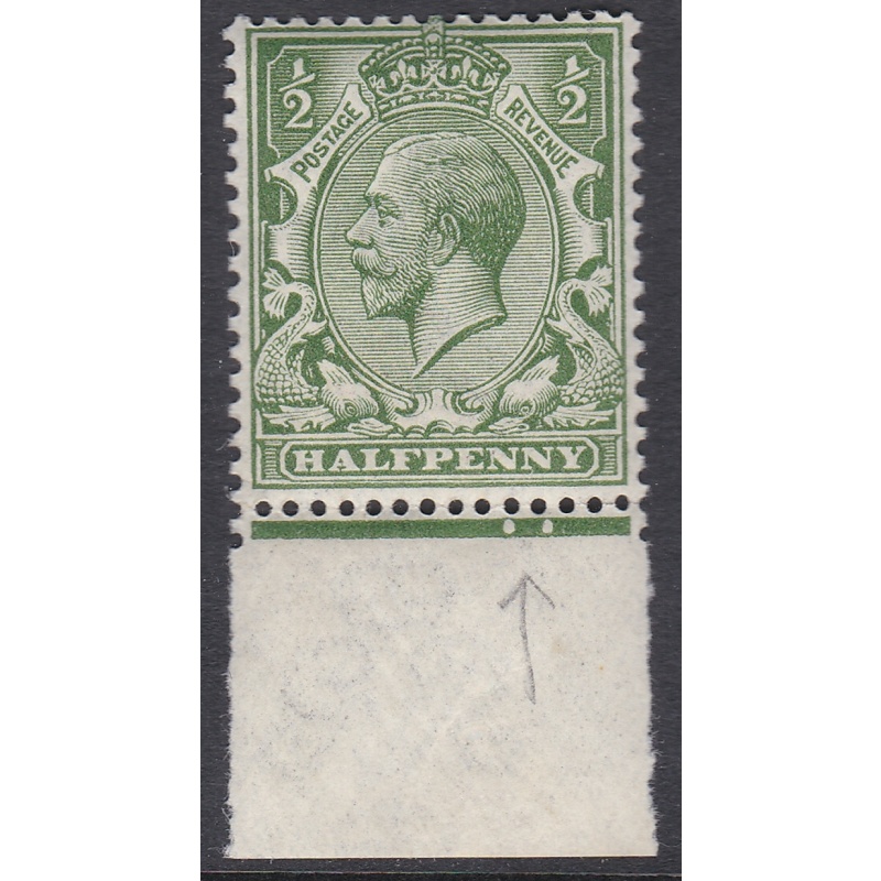 N14(12) d Olive Green Royal Cypher Wmk type II(2) UNMOUNTED MINT MNH