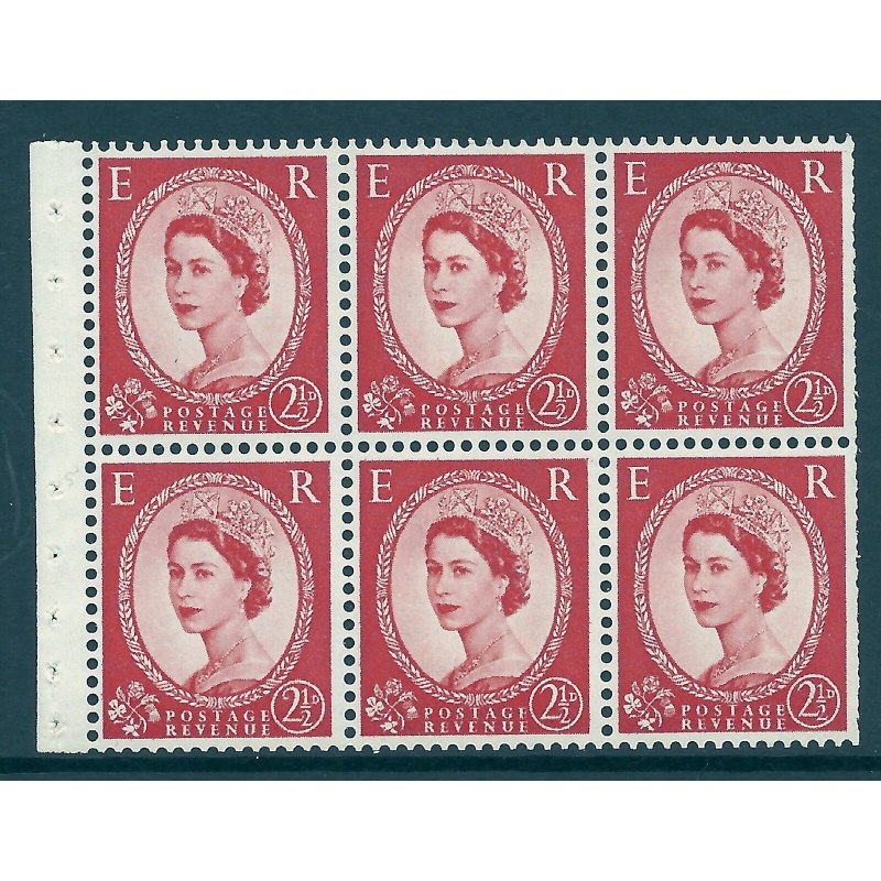 SB81d 2d Wilding Edward variety - Swans Head R. 2 1 UNMOUNTED MINT MNH