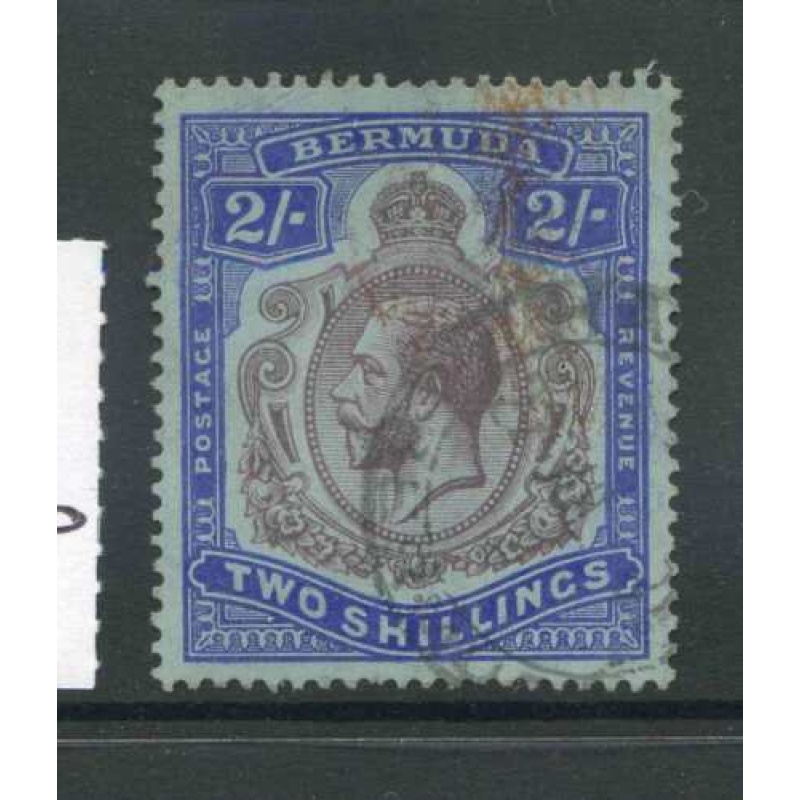 Bermuda2 - Purple and Blue SG51b Fine Used Break in Left Scroll