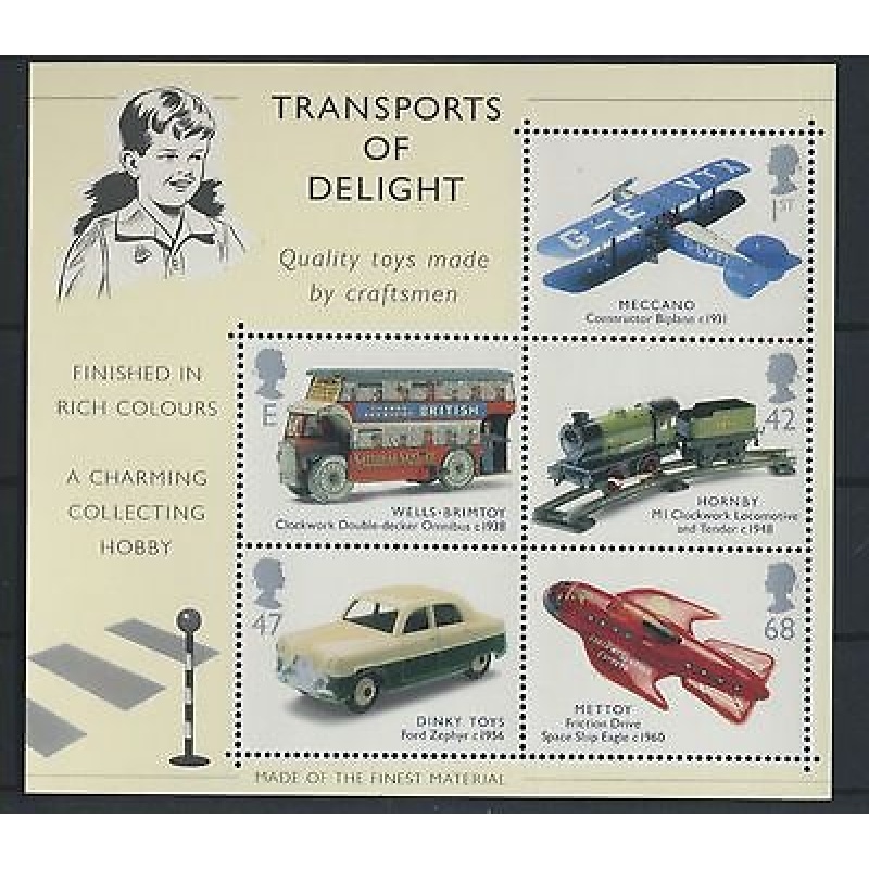 MS2402 2003 Transports of Delight Miniature Sheet - UNMOUNTED MINT