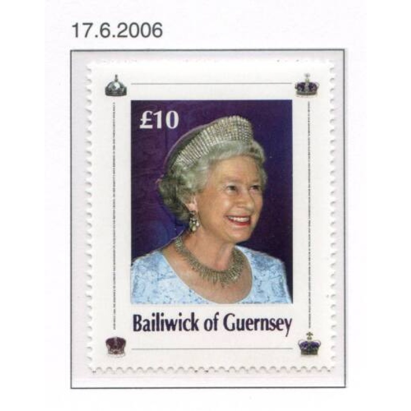 Guernsey 2006 80th Birthday Set SG1122 Unmounted Mint