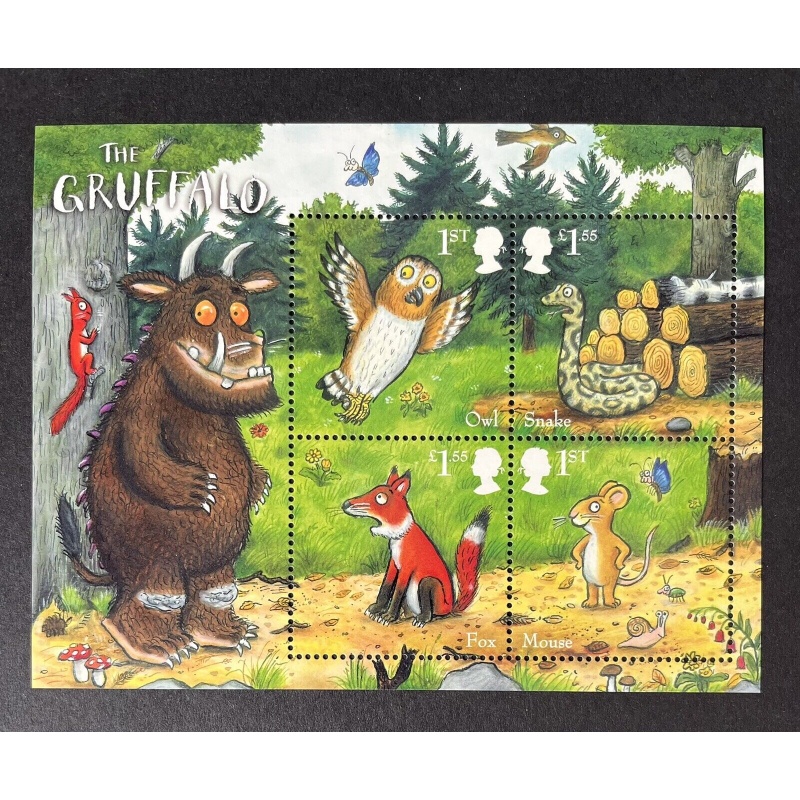 MS4282 2019 Gruffalo Miniature Sheet UNMOUNTED MINT