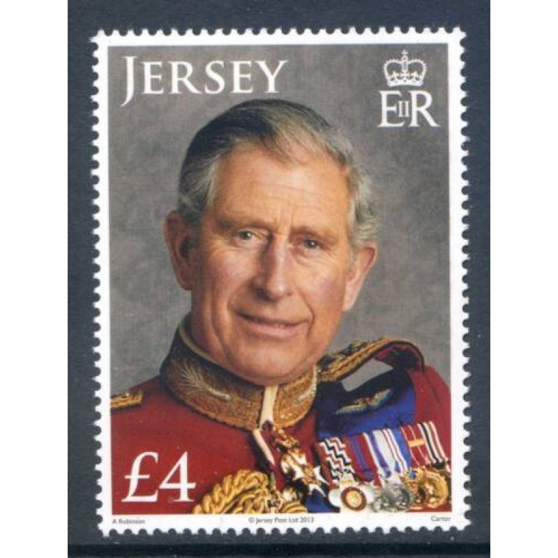 Jersey 2013 Prince Of Wales Birthday set SG1796 Unmounted Mint