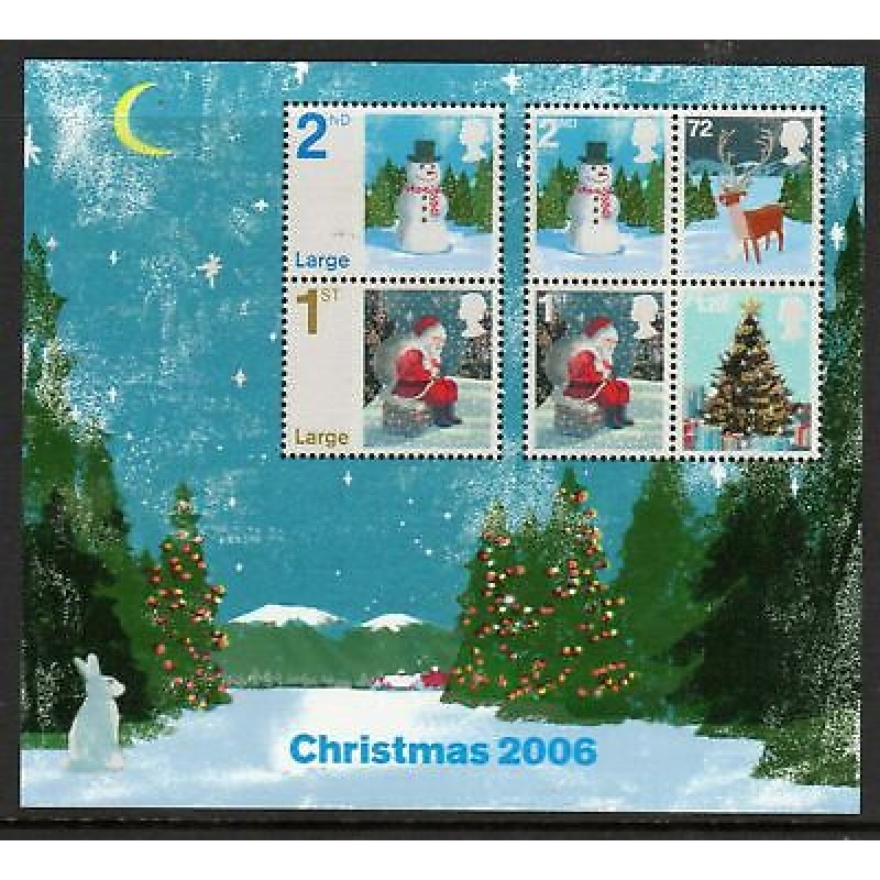 MS2684 2006 Christmas miniature sheet UNMOUNTED MINT