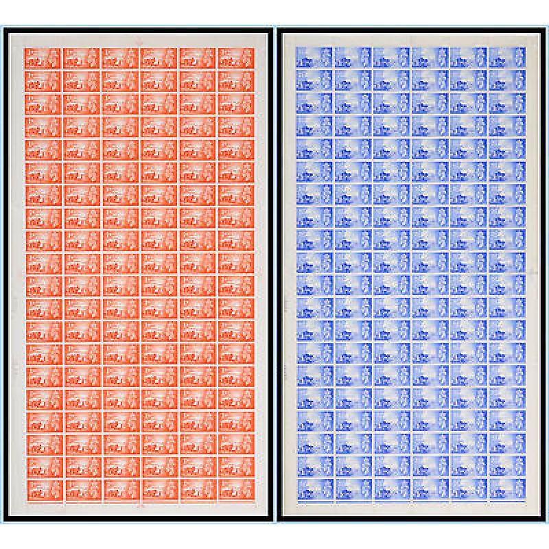 SGc1-SGc2 1948 GVI Channel Island Liberation Full sheets UNMOUNTED MINT MNH