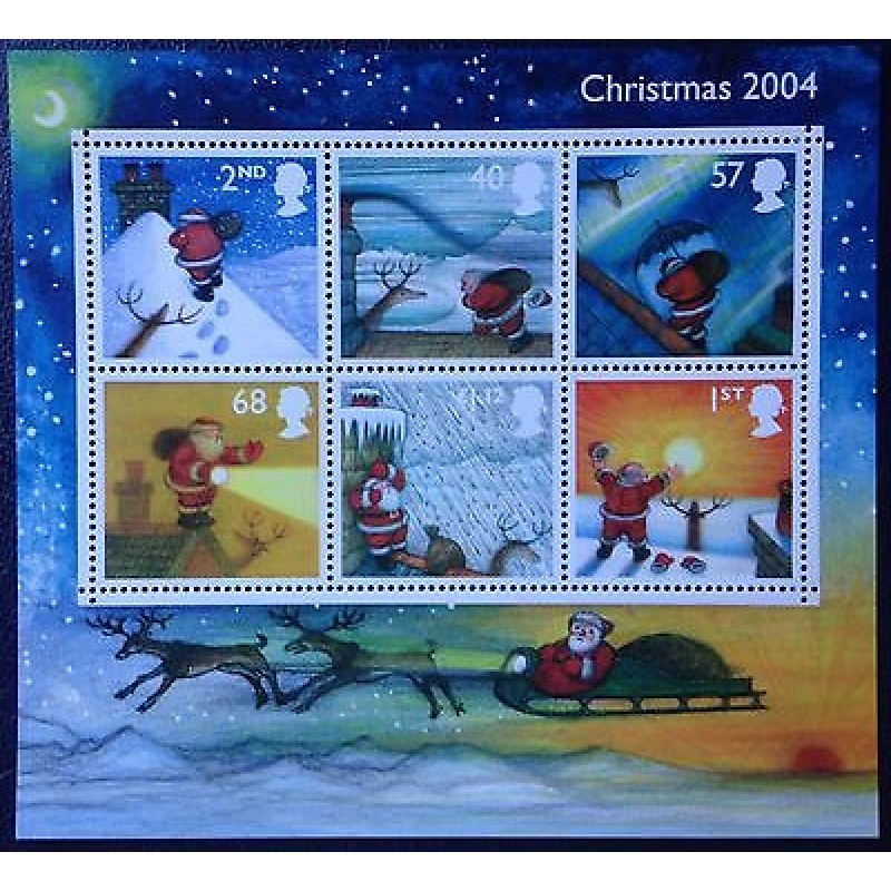 MS2501 2004 Christmas Miniature Sheet - UNMOUNTED MINT