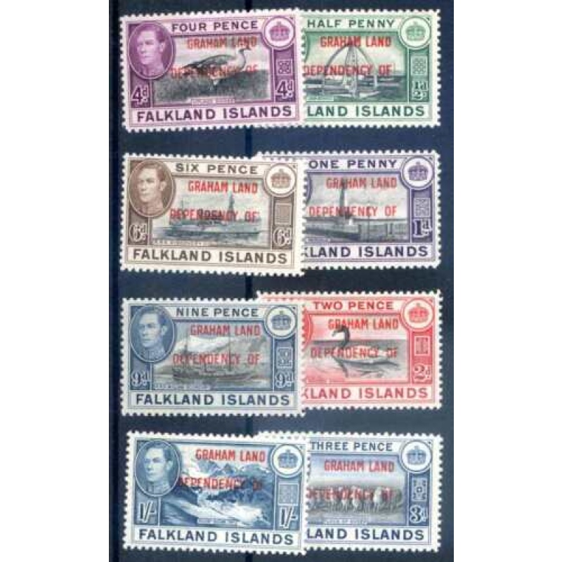 Falkland Islands Dependencies SGA1 8 Graham Land M M