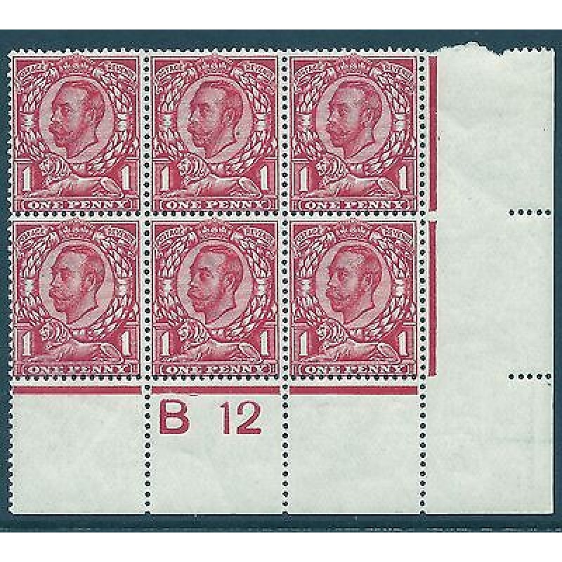 sg342 spec N11(1) 1d Scarlet Downey Control B12(c) perf 2a UNMOUNTED MINT MNH