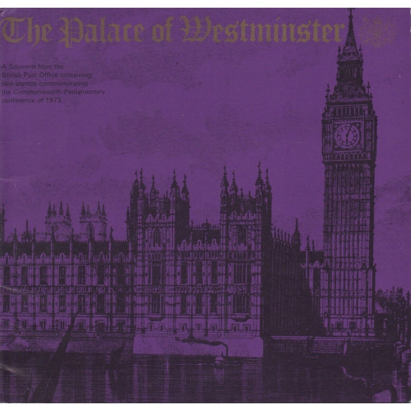 GB 1972 parliament palace of westminster presentation book complete