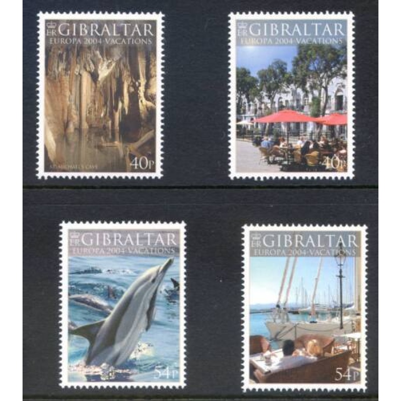 2004 Gibraltar Holidays Set SG1072 1075 Unmounted Mint