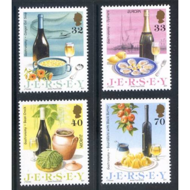 Jersey 2005 Europa Set SG1191 1194 Unmounted Mint