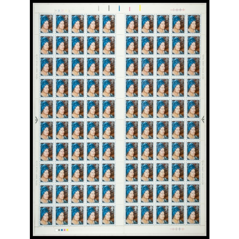 Sg 1129 1980 Queens 80th Birthday 12p in full sheet UNMOUNTED MINT MNH