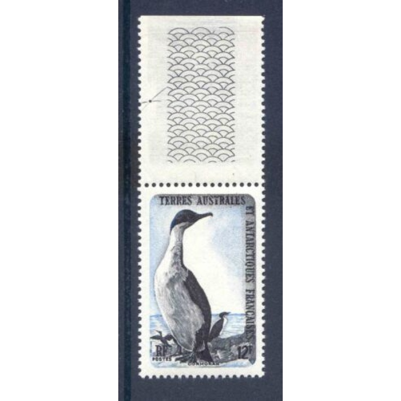 French Antarctic SG11 (Bird) mounted Mint