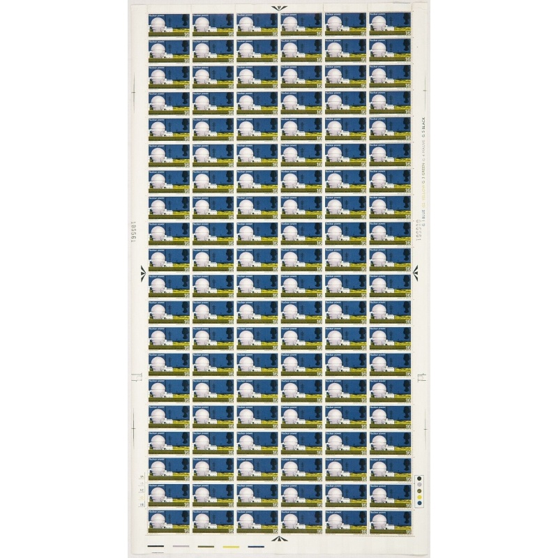 Sg704p 1966 1/6 British Technology Phosphor NB left x20 NB right x20 U/M