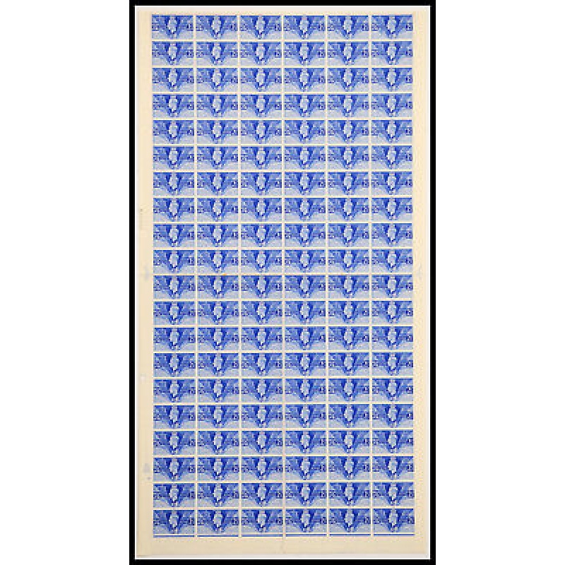 SG491-492 1946 Victory set of 2 values in Full sheets UNMOUNTED MINT