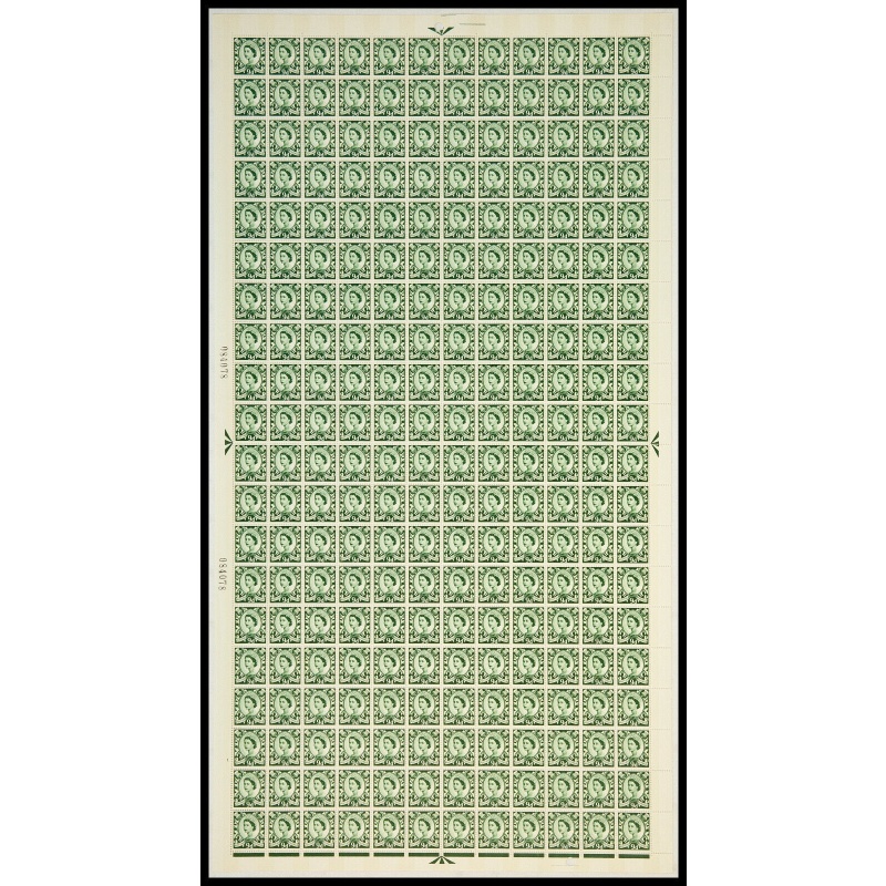 XS20 9d Scotland Regional Sheet - Full sheet 1 No Dot U M