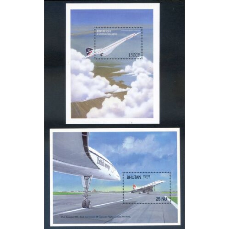 Concorde Mini Sheets Unmounted mint