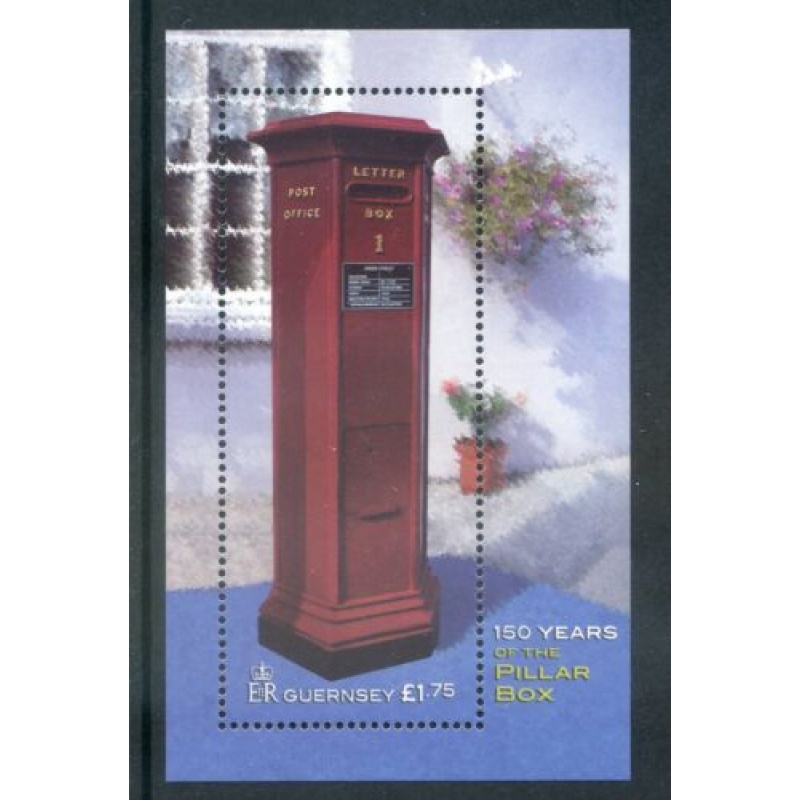 Guernsey 2002 Pillar Box set SGMS954 Unmounted mint