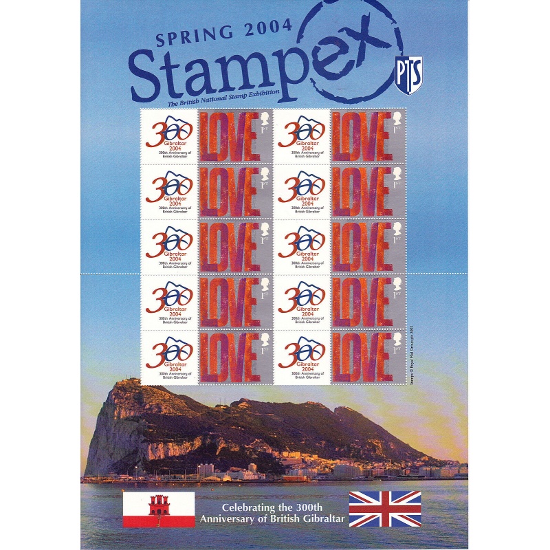 BC-018 GB 2004 Stampex Spring Smiler sheet UNMOUNTED MINT