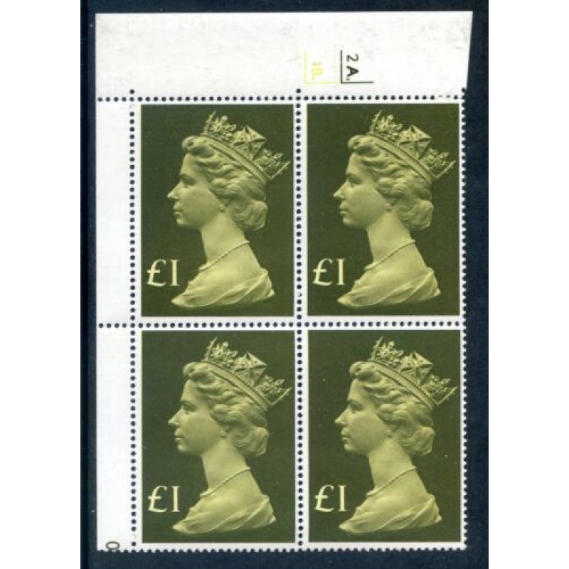 GB QE2 High Value selection between SG1026d  1410 Unmounted Mint Blocks 4