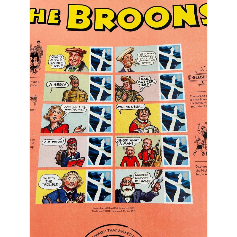 GB 2016 BC-490 The Broons smiler sheet UNMOUNTED MINT MNH