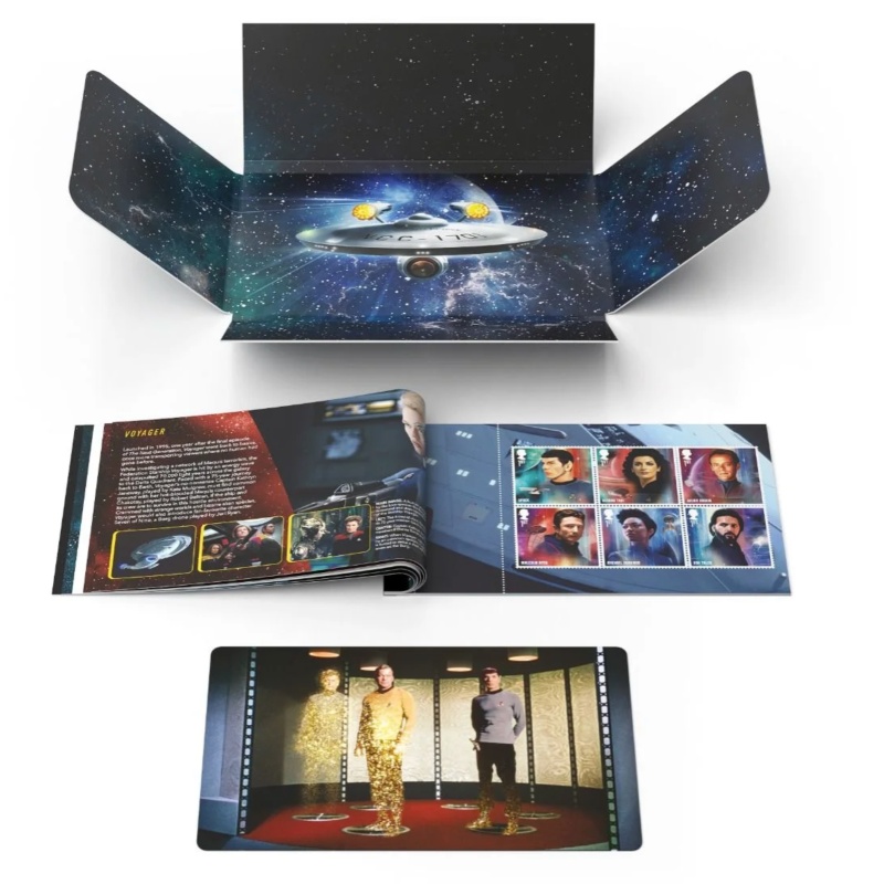 2020 Prestige booklet star trek limited edition no. 250 with COA MINT