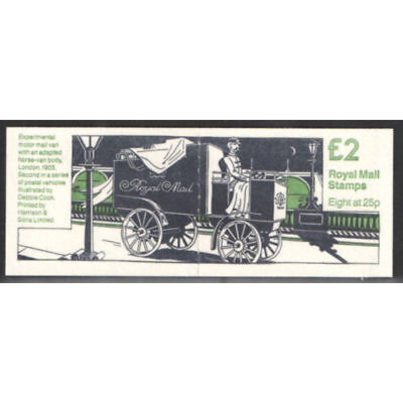 GB FW2 Postal Vehicles series #2 Folded Booklet - Complete - no cylinder