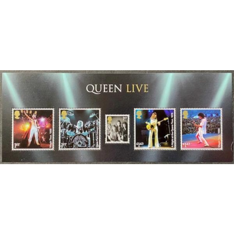 MS4396 2020 Queen Live miniature sheet UNMOUNTED MINT