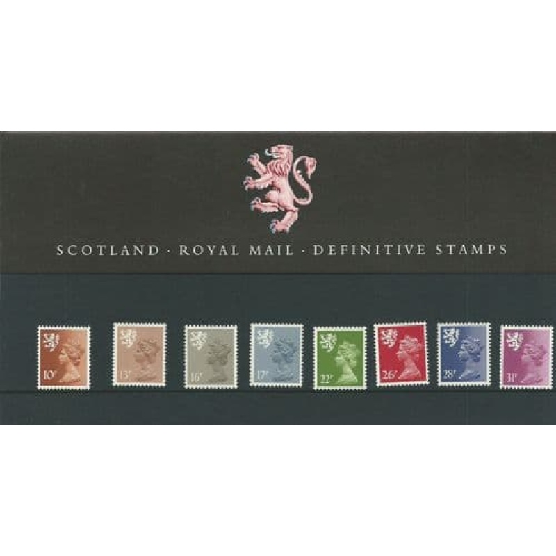 1984 Scotland Royal Mail Definitive Stamps Pack No. 10 Unmounted Mint