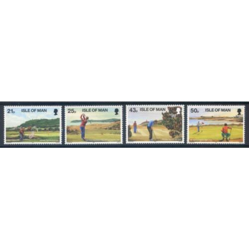 Isle Of Man 1997 Golf Set SG755 758 Unmounted Mint