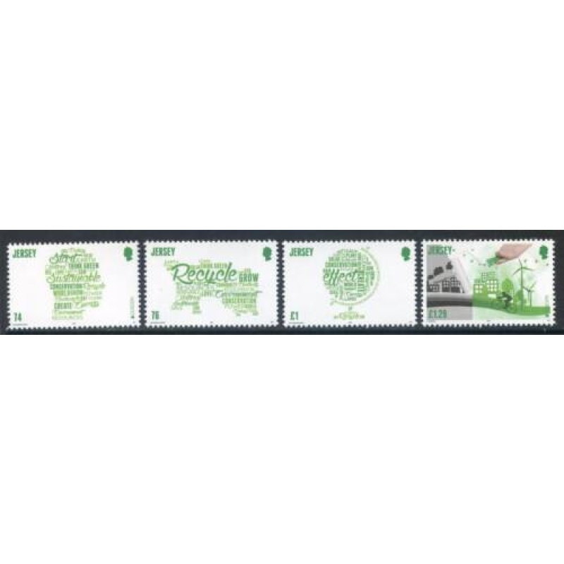 Jersey 2016 Think Green Set SG2057 2060 Unmounted Mint