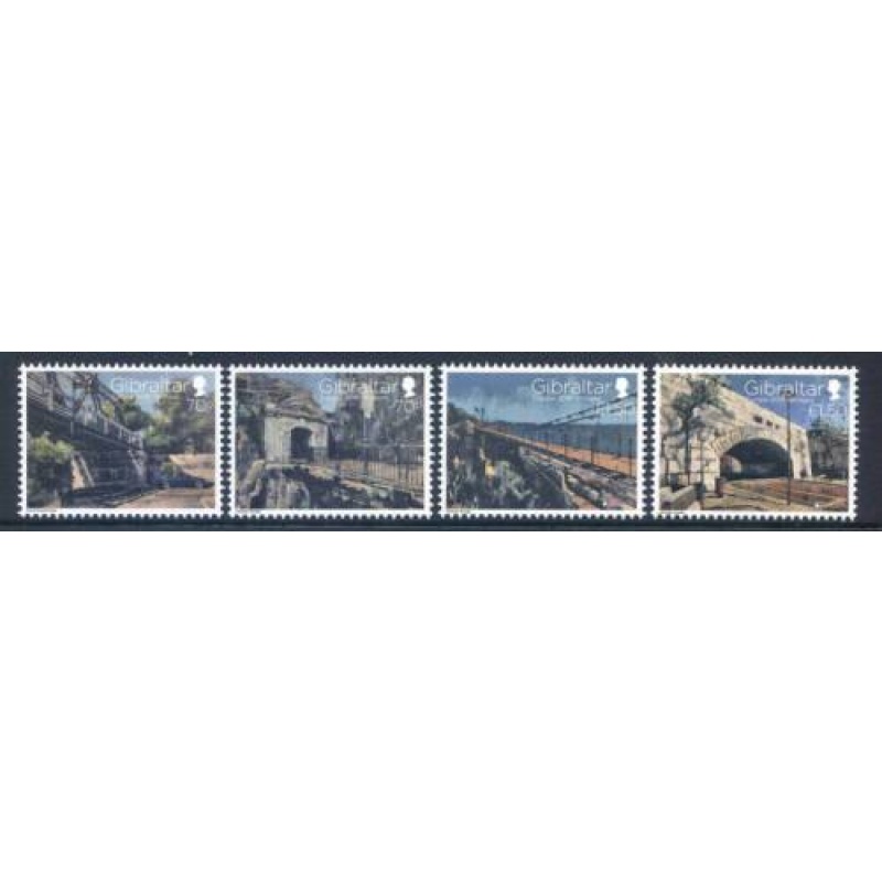 2018 Gibraltar Bridges SG1787 1790 Unmounted Mint