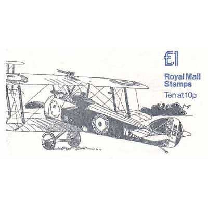 FH2a 5 Jan 1980 Sopwith Camel Vickers Vimy Folded Booklet