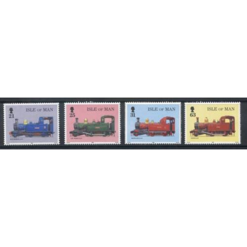 Isle Of Man 1998 Steam Railway Set SG803 806 Unmounted Mint