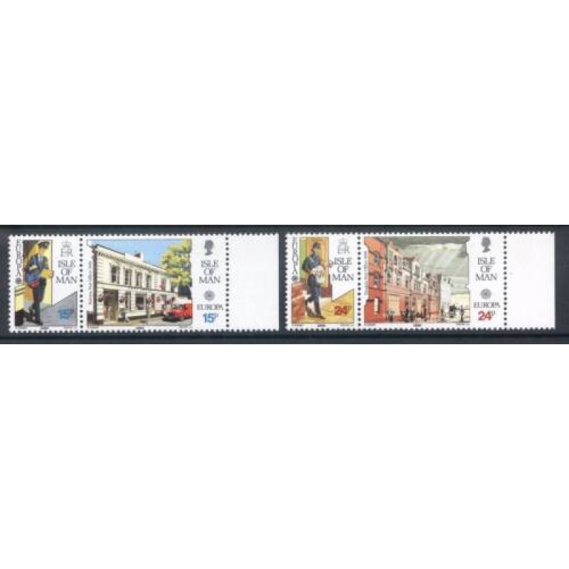 Isle Of Man 1990 Post Office SG438 441 MNH