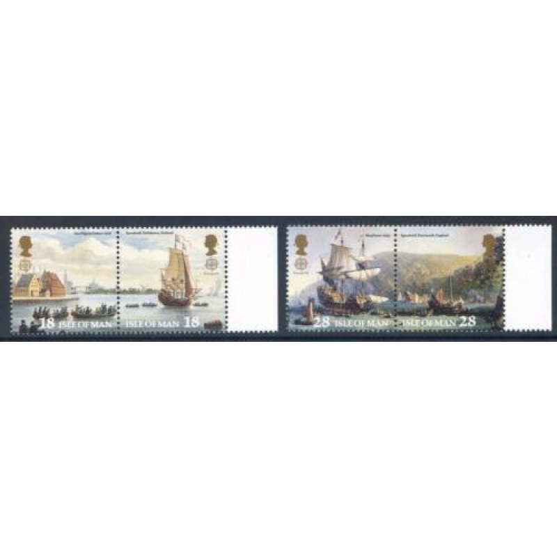 Isle Of Man 1992 Discovery of America Set SG518 521 MNH