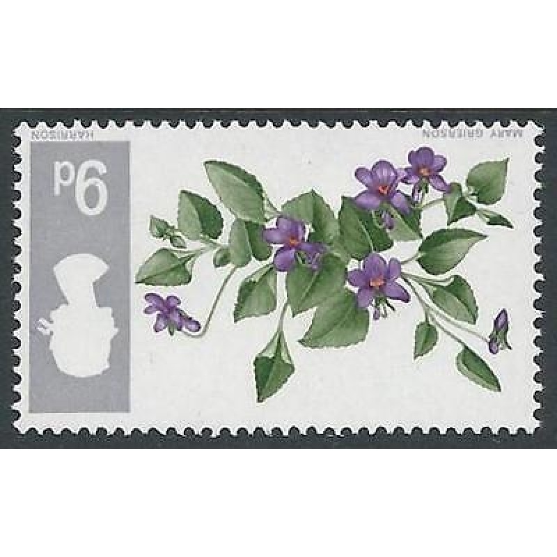 Sg 721wi 1967 Wild Flowers 9d (Ord) - Watermark Inverted UNMOUNTED MINT