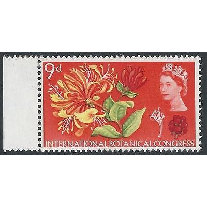 1964 Botanical 9d (Phos) - Shift of Lake Red Variety - MNH