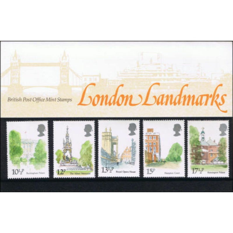 1980 Presentation pack 118 London Landmarks UNMOUNTED MINT