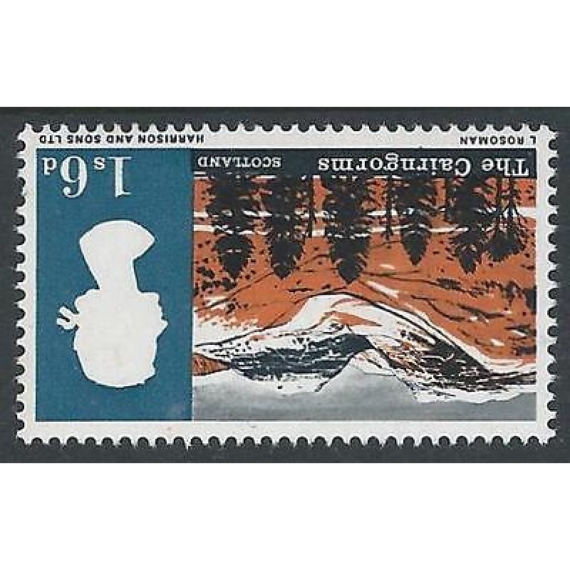 Sg692a 1966 Landscapes 1 6 (Ord) - Watermark Inverted - MNH