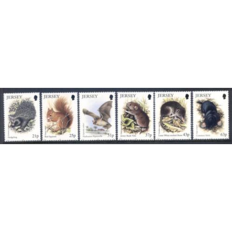 Jersey 1999 Nature Set SG911 916 Unmounted Mint