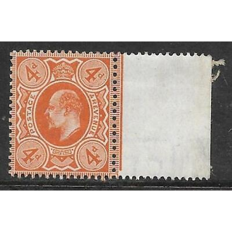 Sg 286 M27(1) 4d Bright Orange Harrison perf 15x14 Unmounted mint MNH