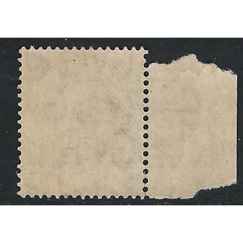 KGVI - Sg 475 - 1  Brown Control Q 45 Cylin. 13  MNH