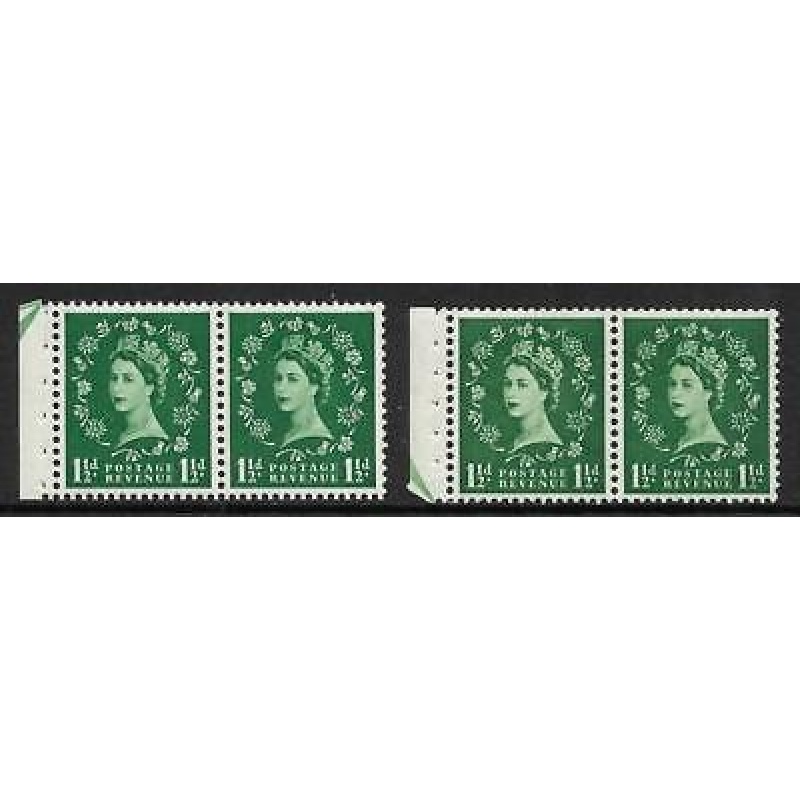 SB61 Wilding booklet pane Tudor perf type E(v) pair of arrows UNMOUNTED MNT