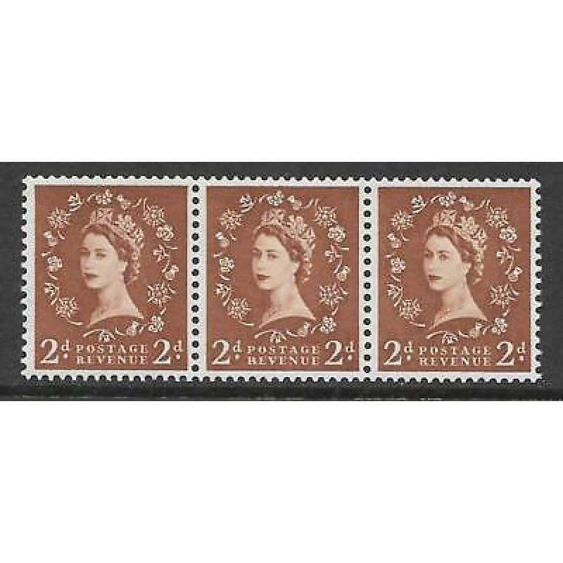 S41b 2d Wilding Multi Crown white with variety - Extra leg to R UNMOUNTED MINT